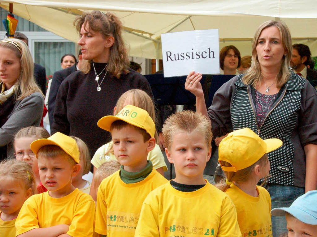 „...wir können’s auch auf Russisch!“ „...wir können’s auch auf Russisch!“