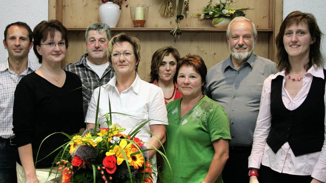 <Bildtext>Der neue  Vorstand des Famil...Schilling und Silke Vetter.</Bildtext>  | Foto: Eberhard Kopp