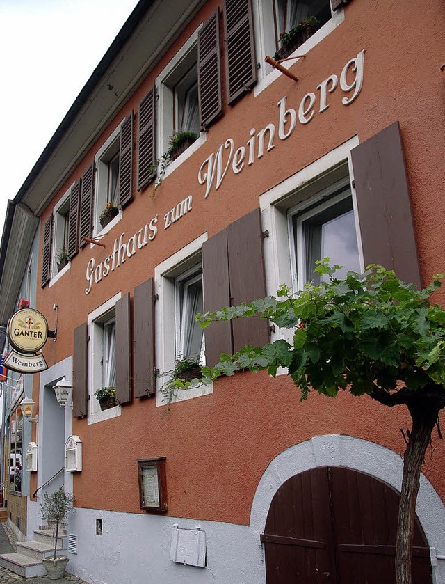 Gasthaus mit Tradition: der Weinberg in Herdern   | Foto: Krisch