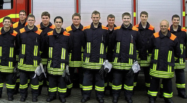 Wehrer Feuerwehrmnner erreichten silbernes Abzeichen in Bad Scklingen  | Foto: bz