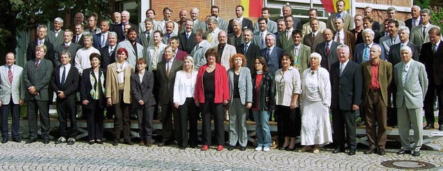 Der Kreistag    zu Beginn der Legislat...langjhrige Mitglieder scheiden aus     | Foto: Dannecker