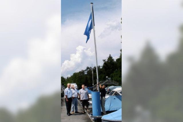 Yachtclub stolz auf die Umweltflagge