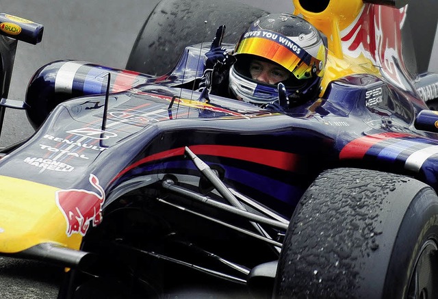 Fhrt er 2010 in der Formel 1 oder nic...ahrer Sebastian Vettel  muss abwarten.  | Foto: afp