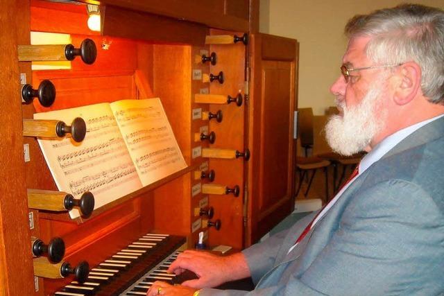 Karlheinz Kern ist seit 50 Jahren Organist