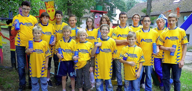 Diese Mannschaft startet beim Landessc...ertenschule St. Michael in Waldkirch.   | Foto: Eberhard Weiss