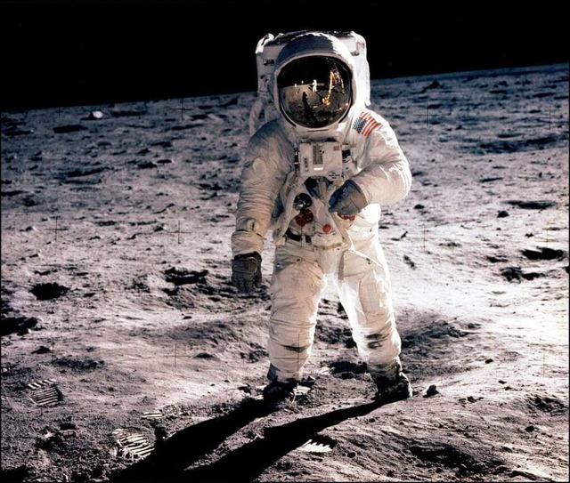 Vor 40 Jahren betrat der Mensch den Mond.  | Foto: ImageForum