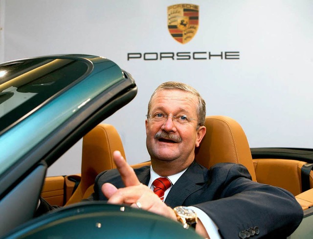 Befreit Katar Porsche-Chef Wendelin Wiedeking von seinen Sorgen?  | Foto: dpa