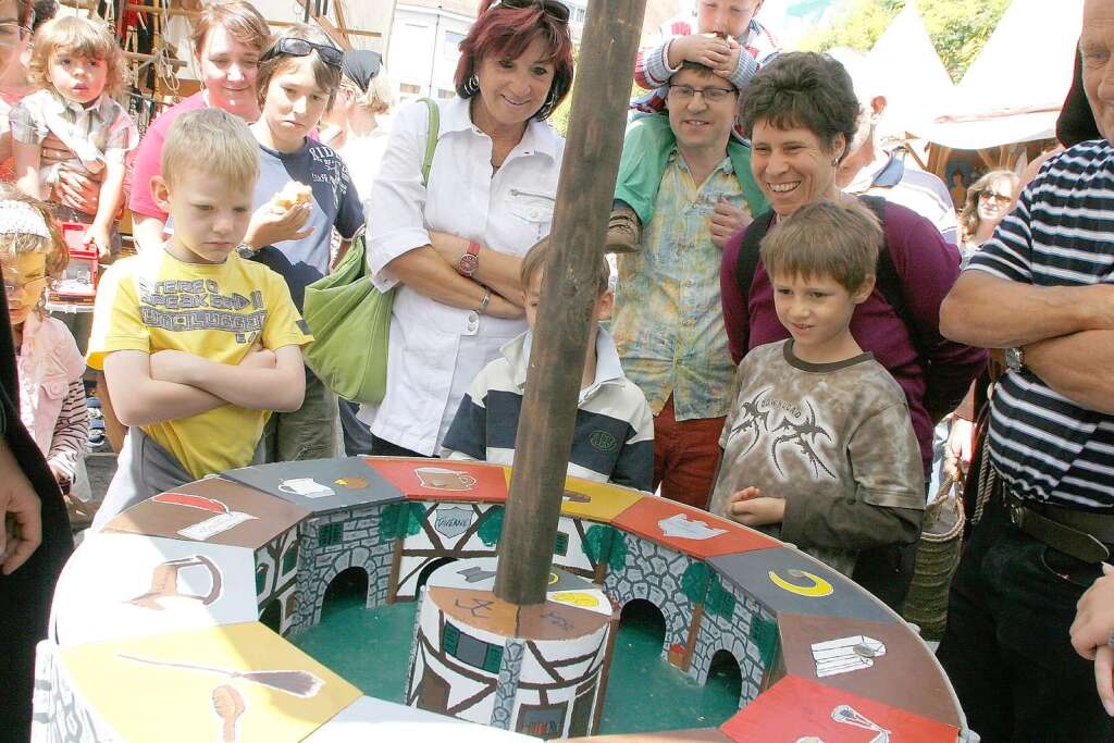 Viel Vergngliches auf allen Pltzen beim Mittelalterlichen Stadtfest in Lahr