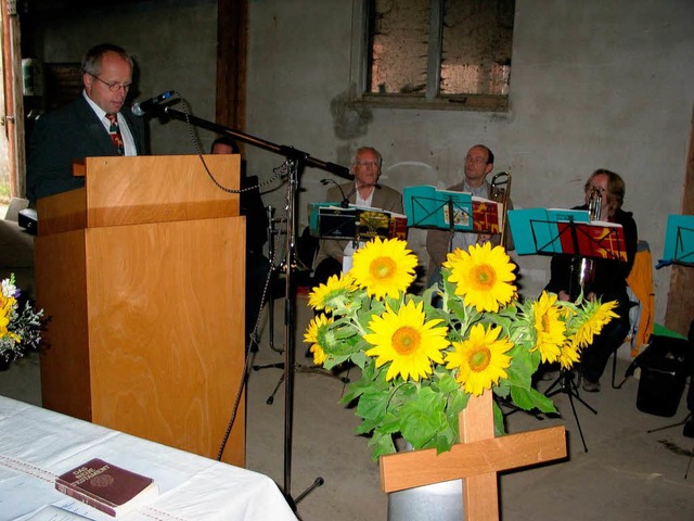 Landwirtsgottesdienst<Bildtext>: Heinz...wirte auf dem Seebodenhof</Bildtext>.-  | Foto: Jutta Schtz