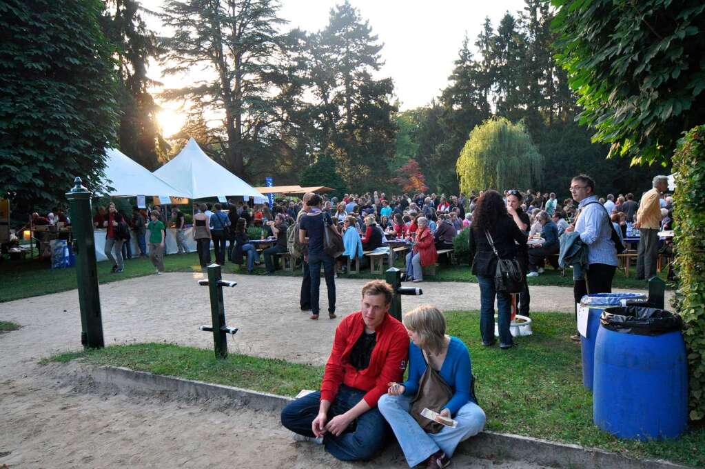 Tolle Stimmung im Wenkenpark