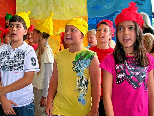 Sehr musikalisch ging es zu beim Gemeindefest.  | Foto: Claudia Gempp