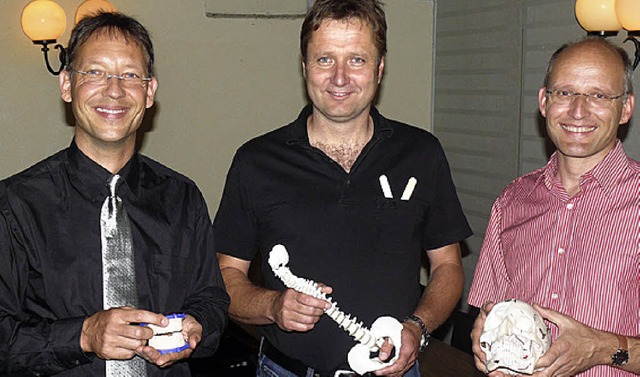 Patric Heimann, Jrgen Allweier und Dr. Olaf Preu (von links)   | Foto: BZ