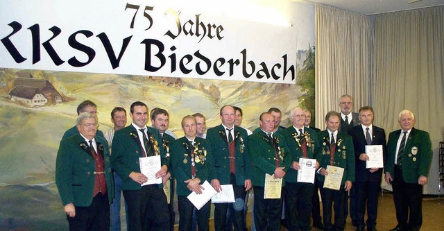 Festbankett des Schtzenvereins Bieder...Ruf, Kreisschtzenmeister Otmar Rieder  | Foto: Nikolaus Bayer