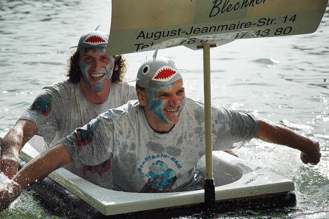 In die Wanne, fertig, los: Am Montag, ...dtrainsee ein Badewannenrennen statt.   | Foto: Veranstalter