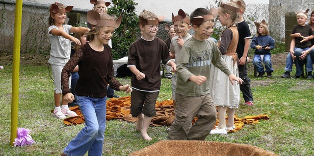 Auftritt der Kinder &#8211; das evangelische Gemeindefest in Hugsweier   | Foto: alfred arbandt