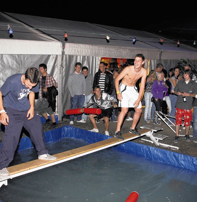 Gleich macht&#8217;s platsch: Das Konz...y-Ideen fr Brunlingen und die Baar.   | Foto: Bartler