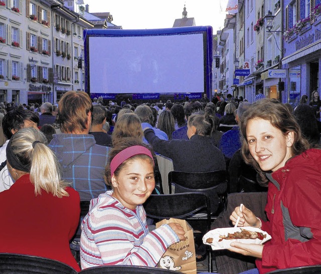 Volles Haus bei &#8222;Ice Age 3&#8220...chte strmten die Zuschauer nur so.    | Foto: Herbst