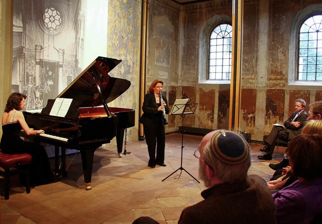 Ein originelles Programm in schner In... der ehemaligen Synagoge Kippenheim.    | Foto: Sandra Decoux-Kone