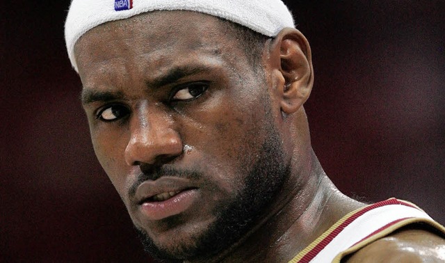 Skeptisch:  LeBron James   | Foto: afp