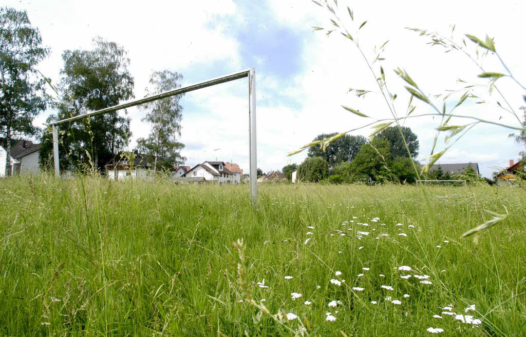 Der alte Sportplatz von Friesenheim ist Geschichte: Er wurde berbaut.