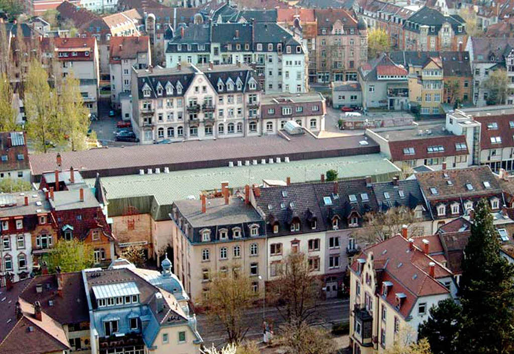 Das Dach der Freiburger Schwabentorgarage: Grnen-Stadtrat Thoma wollte hier einst einen Kickplatz installieren.