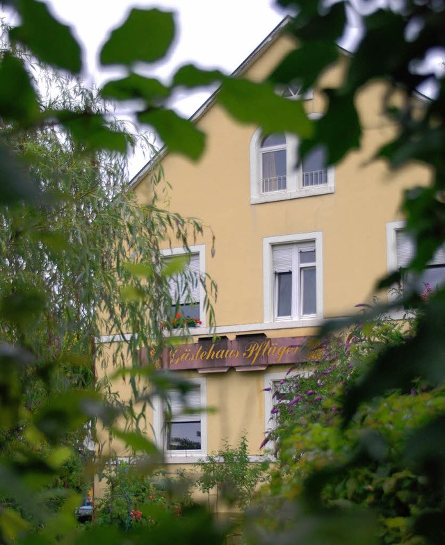 Ein Besitz mit Zukunft: das Gstehaus Pflger   | Foto: Silke Kohlmann