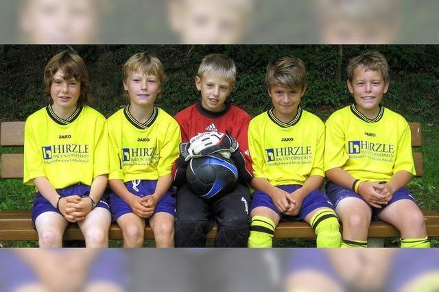 Junge Fuballtalente machen auf sich aufmerksam