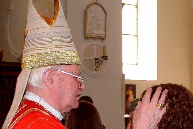 Konradsplakette fr Bischof Dominik Kalata