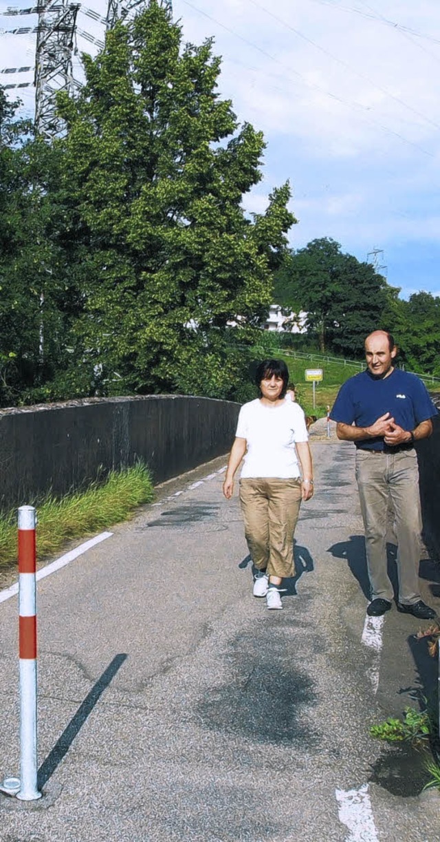 Seit Anfang des Jahres 2008 darf die b... fr die geplante neue Brcke gelten.   | Foto: Freudig