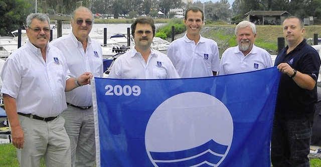 Der MYC Breisach hat  zum wiederholten...laue Flagge&#8220; verliehen bekommen.  | Foto: privat