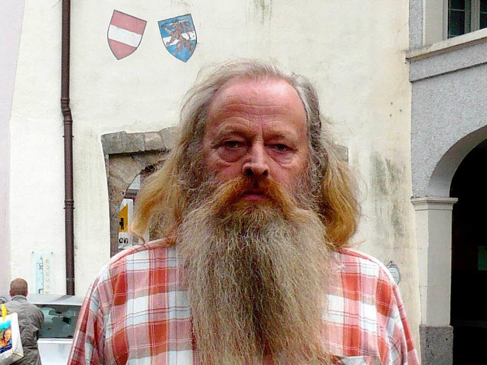 Die Freiburger kannten ihn als Bettler...te lebt Aim de Palzieux in Waldshut.  | Foto: privat