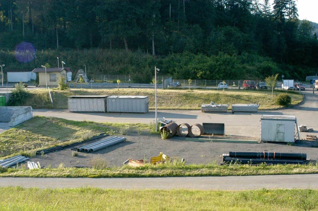 Sorgt   immer  wieder  mal fr  Gesprche: Die  Kreismlldeponie  Scheinberg.   | Foto: Robert Bergmann