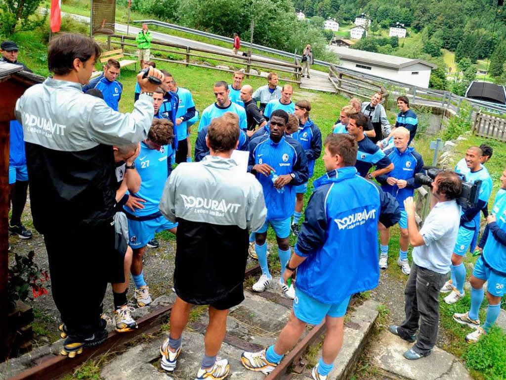 Ein Team – eine Treppe.