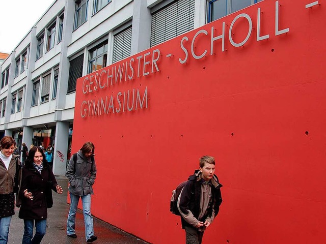 Das Geschwister-Scholl-Gymnasium zieht immer mehr Schler an.  | Foto: Bernd Fackler