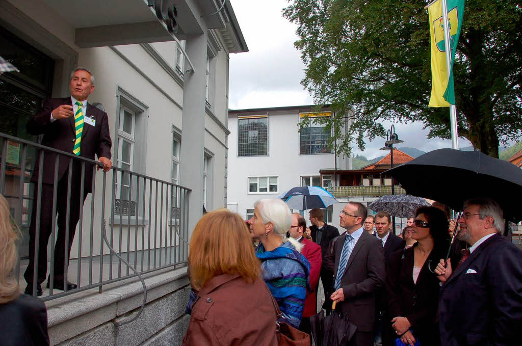 Mit dem Festakt in der Silberberghalle feierte Todtnau seine 200-jhrige Stadtgeschichte