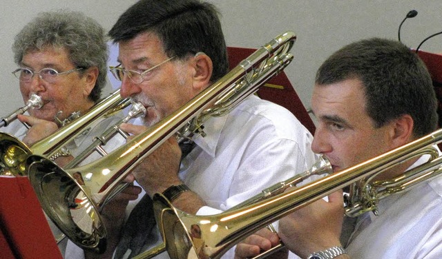 Der Evangelische Posaunenchor Bad Sck... &#8222;geistlichen Abendmusik&#8220;.  | Foto: michael gottstein