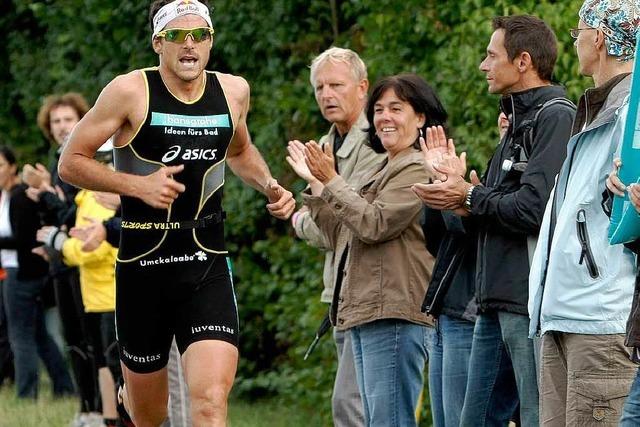 Unger gewinnt Triathlon in Offenburg