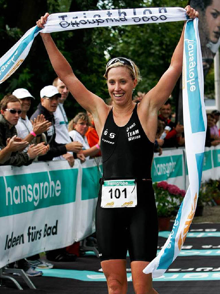 Impressionen vom Ersten Hansgrohe-Triathlon in Offenburg.