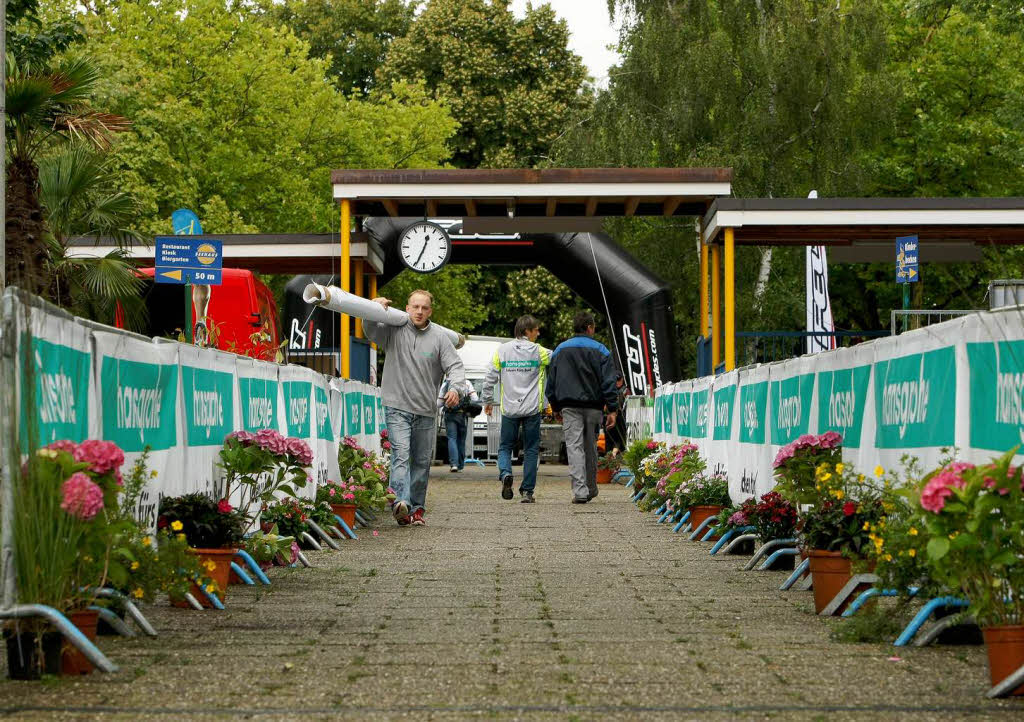 Impressionen vom Ersten Hansgrohe-Triathlon in Offenburg.