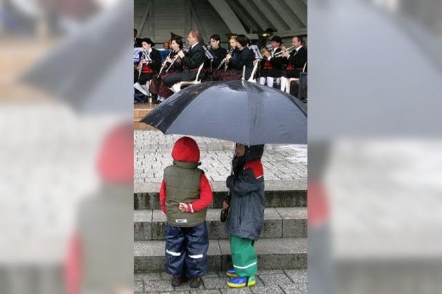 Musiker applaudierten frs Publikum