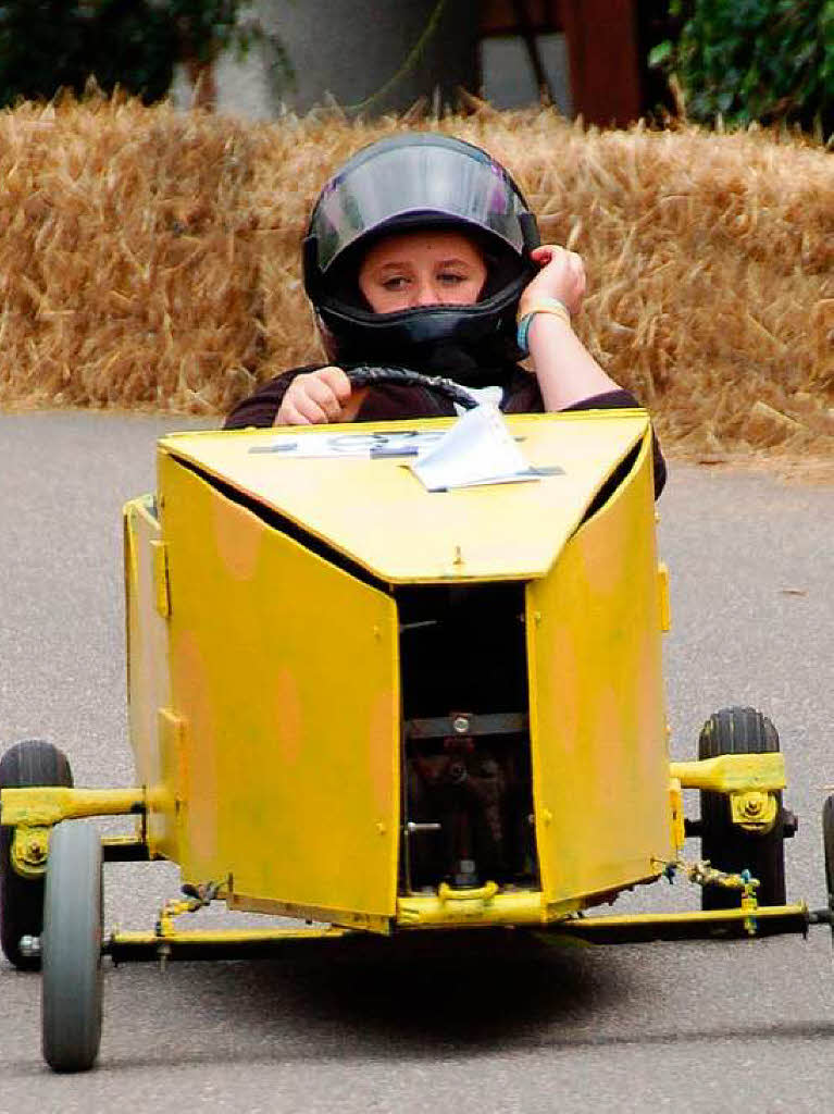 Impressionen vom flinger Seifenkistenrennen 2009.