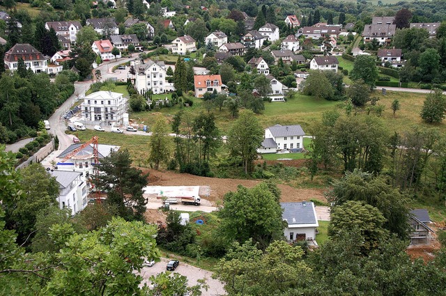 Baugebiet &#8222;Rmerbad&#8220;:  Acht  Grundstcke sind verkauft.   | Foto: Umiger