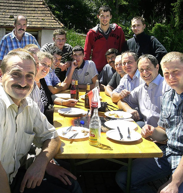 Erst kommt die Arbeit, dann das Vergngen.   | Foto: anja schaub