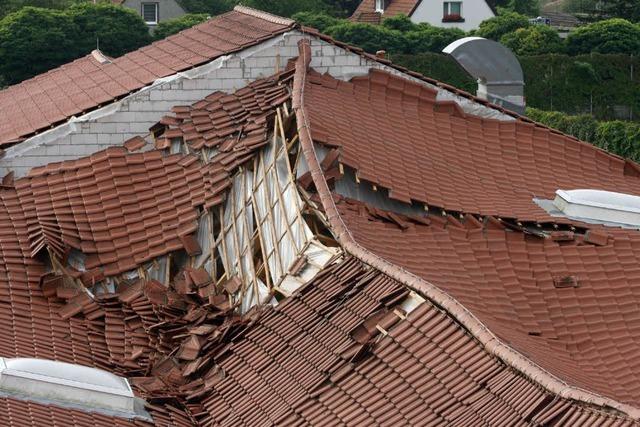 Beinahe Katastrophe: Supermarkt-Dach eingestrzt