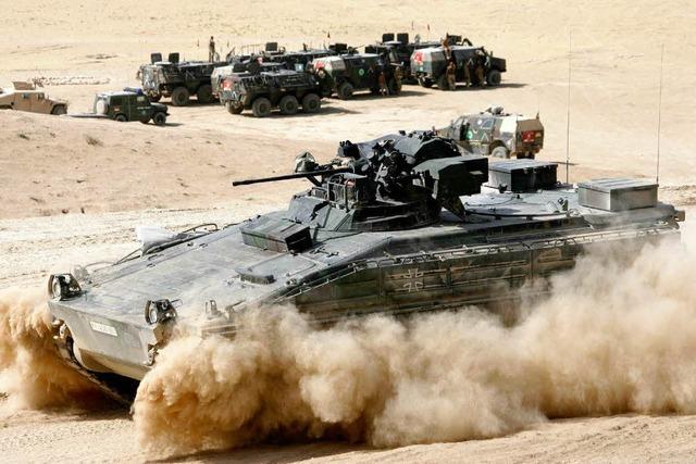 Bundeswehr setzt erstmals Panzer in Afghanistan ein