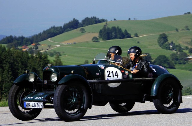 In Erinnerung an die berhmten Rennen ...et die 5. Schauinsland-Klassik statt.   | Foto: dpa
