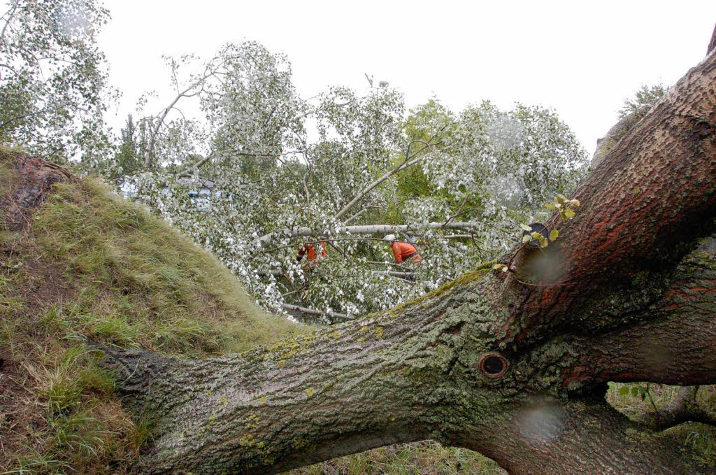 Bilder vom Unwetter in Offenburg