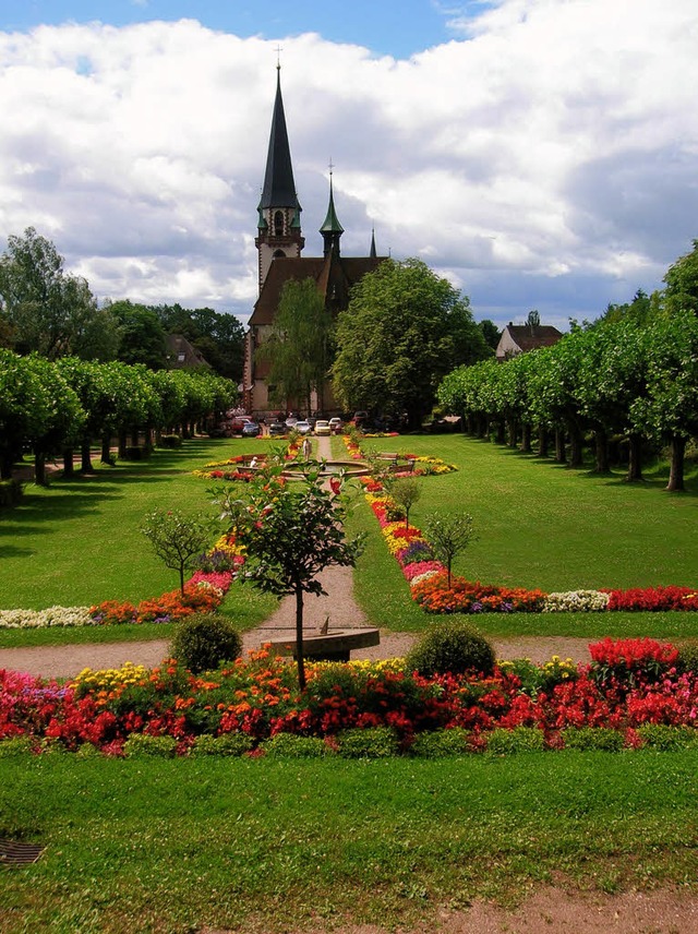 Schne Brpflanzung im Stadtgarten  | Foto: Sylvia-Karina Jahn