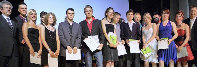 Ausgezeichnete Leistungen gab es bei d...or Meinrad Seebacher (rechts geehrt).   | Foto: Eberhard Weiss