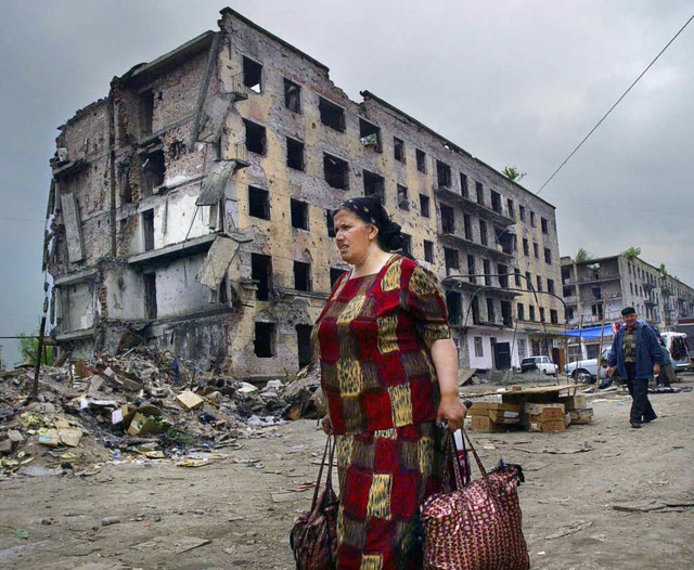 Grosny: Die zerstrte Hauptstadt Tschetscheniens   | Foto: afp